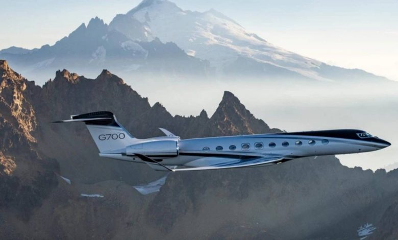 Seven private jets ready to take to the skies